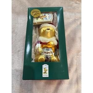 1997 Classic Pooh Christmas Ornament – Limited Year of Issue – Box & Tag